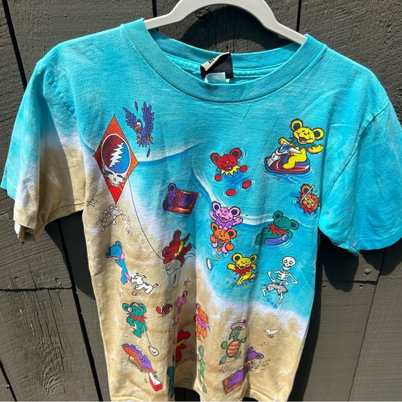 Liquid Blue Shirts Vintage Grateful Dead Beach Bear Liquid Blue